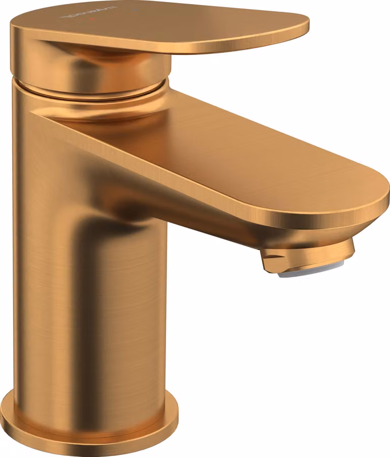 Miscelatore monocomando per lavabo, cromo, proiettore 95 mm, senza tappo di scarico
