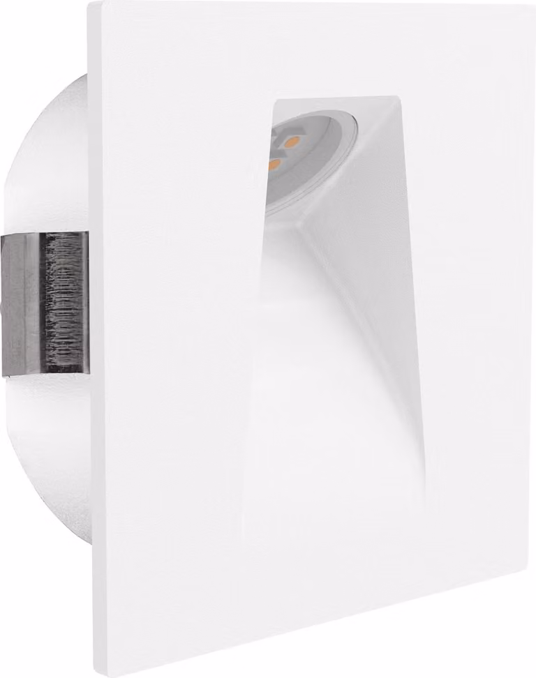 EGLO Mecinos, da incasso, rettangolare, 3000 K, IP20, bianco