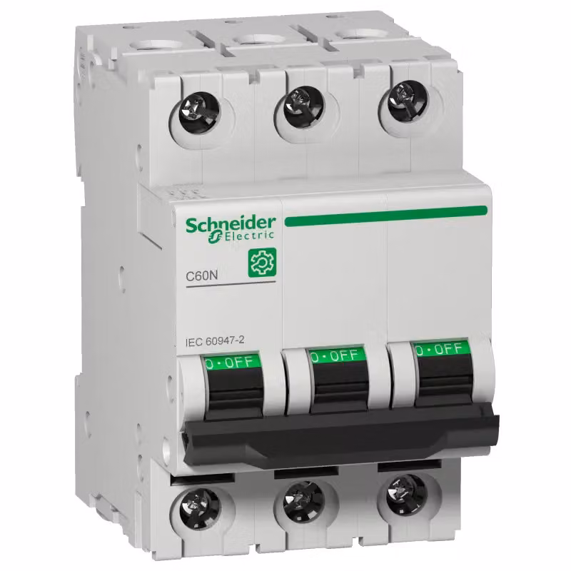 Schneider Electric Multi 9 Interruttore LS OEM C60N a 3 poli 16 A, tipo D, 10 kA, IEC 60947-2, M9F12316