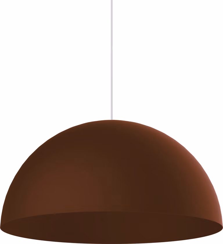 CASSIS lampada a sospensione, 1XE27, max. 42 W, metallo, corten marrone, D40 cm