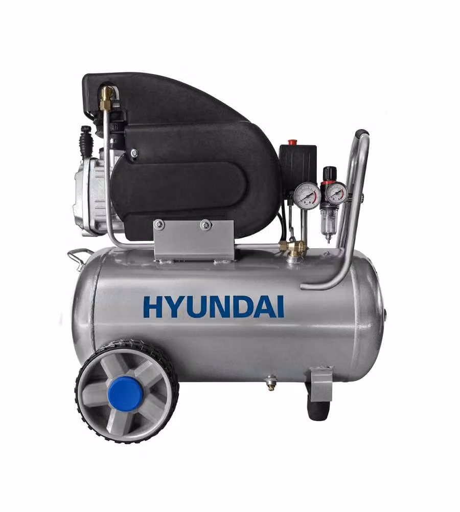 Compressore Hyundai Argento con filtro separatore di condensa, 50 l, 2 hp, 8 bar – 2