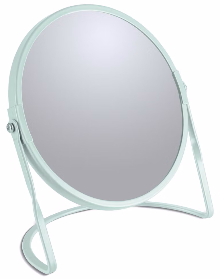 Specchio per il trucco Spirella, specchio cosmetico, specchio da bagno "Akira", ingrandimento 5x