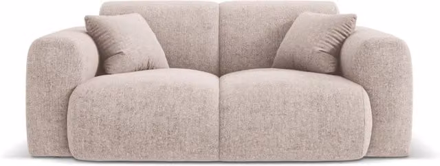Divano 2 posti Nolio Cosmopolitan Design in ciniglia beige per il tuo living room