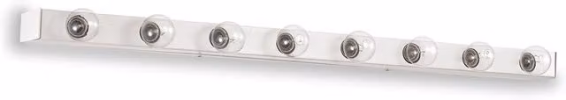 Applique Moderna Prive' IDEAL LUX in Metallo Bianco con 8 Luci E14