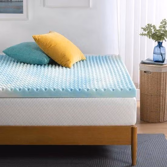 Supporto per materasso 140 x 200 cm - Oeko-Tex, materasso a molle con gel rinfrescante