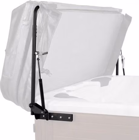 VEVOR Supporto Sollevatore Idraulico per Copertura di Vasca Idromassaggio e SPA in Lega di Alluminio 6063-T5, Colore Bianco, Larghezza Regolabile da 175 cm a 245 cm