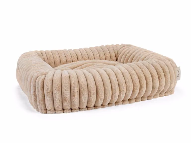 TrendPet Cubo di biscotti Hundebett braun/ caramell (100x75x18cm)