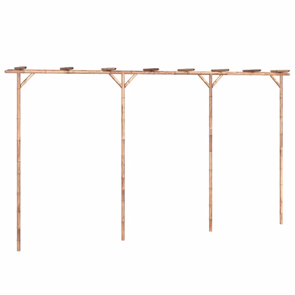 Pergola in Bambù 385x40x205 cm