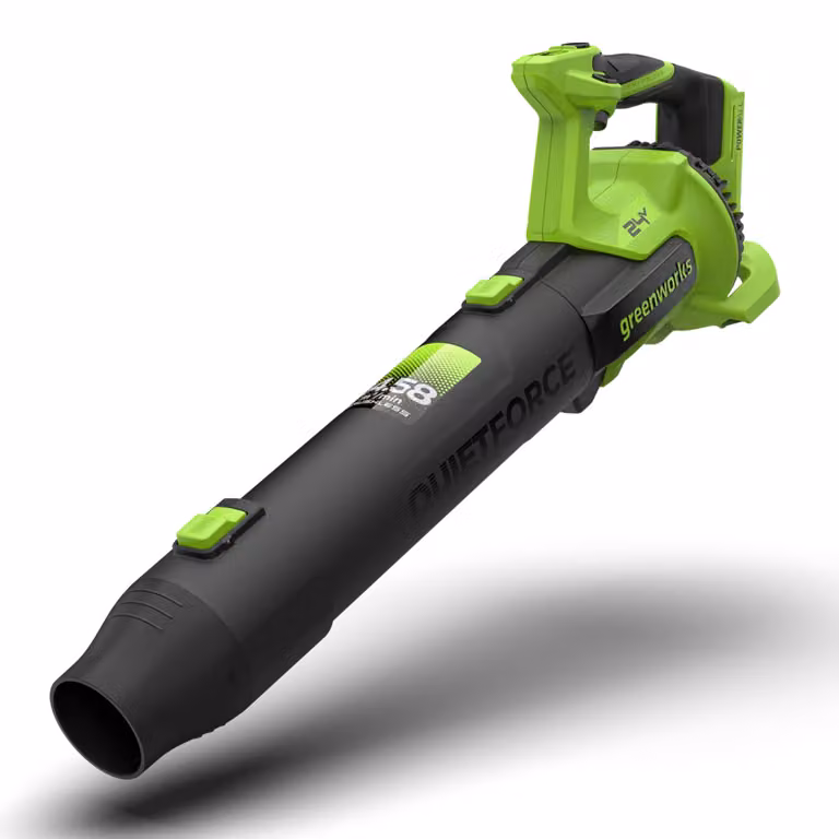 Soffiatore Greenworks POWERALL 24V verde senza batteria