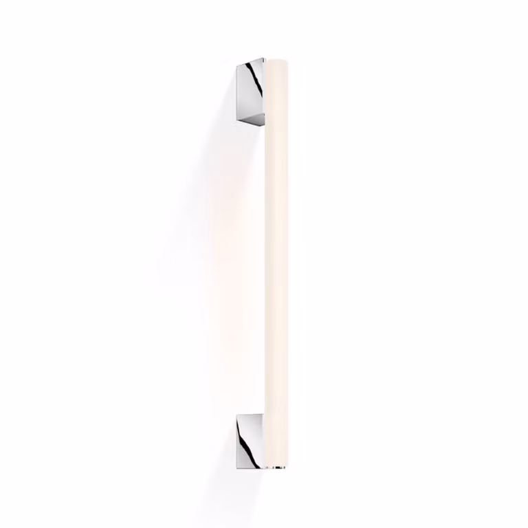 Decor Walther Applique da parete Omega 20, dimmerabile, Cromo / Argento, Camera da letto, Ottone, Moderno, Applique