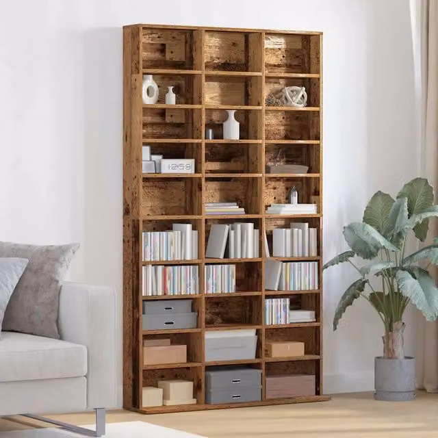 Mobile per CD Legno vecchio 101 x 23 x 177,5 cm 3329340