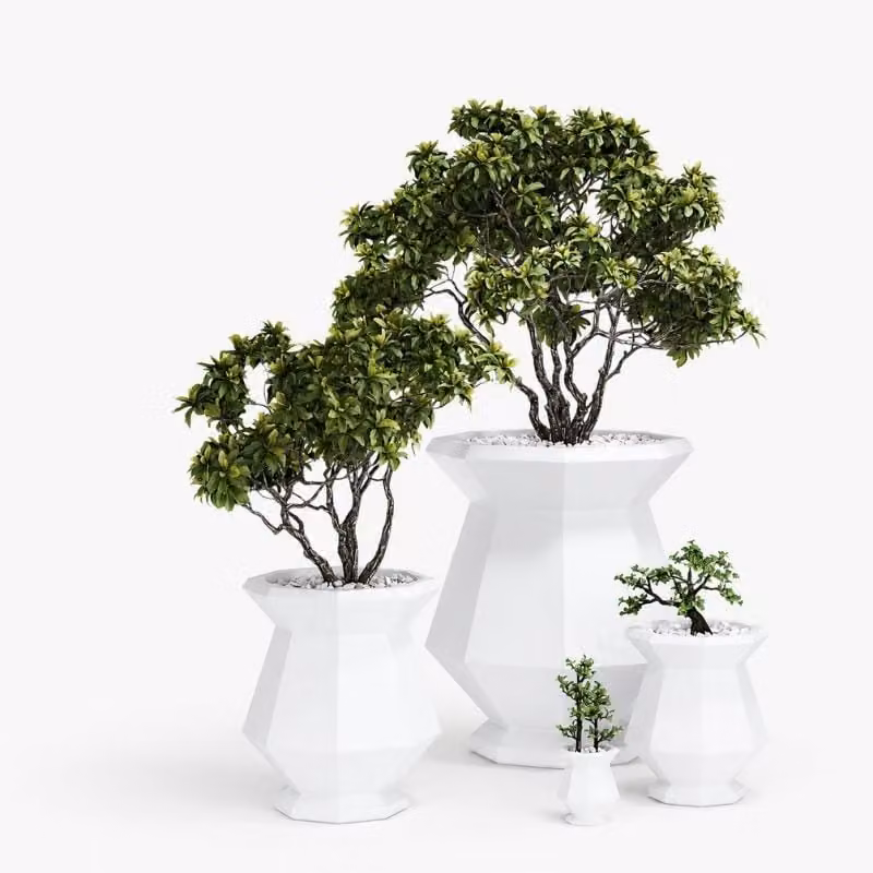 Vaso Origami Kashi Vondom Illuminabile