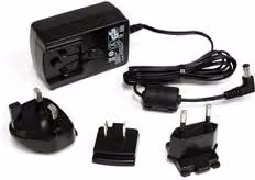 Alimentatore Startech.Com IM12D1500P 12V Type M Black con World Plug