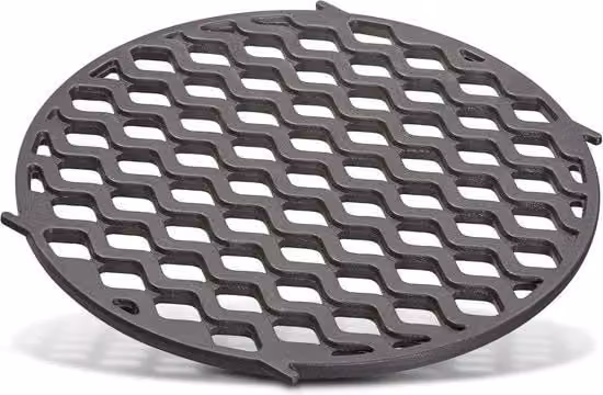 Piastra per griglia Enders in ghisa smaltata nera per barbecue a gas