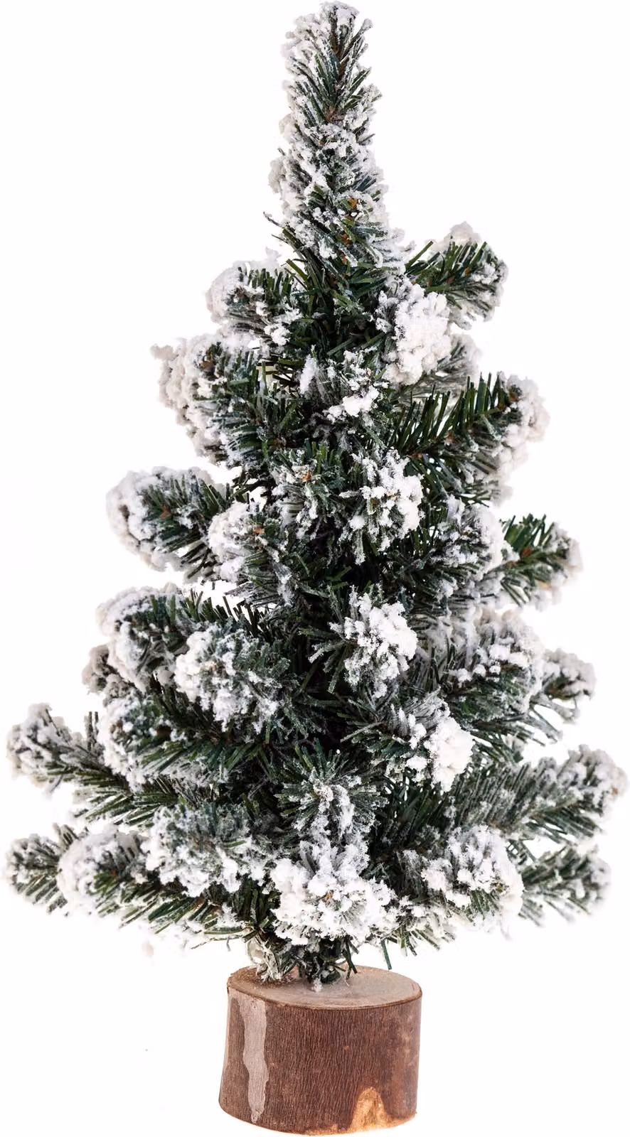 Albero di Natale con rami innevati, 25 cm