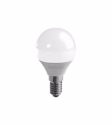 Lampada a Led Sfera Opale E14 6W 2700°K 470Lumen 210° Duracell