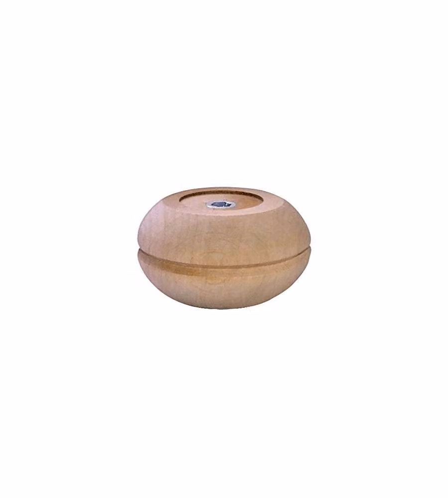 Piedino in legno serie "Dekor" 50 h mm grezzo