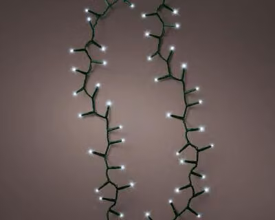Catena luminosa LED 34 m, bianco freddo, per esterni, KSD