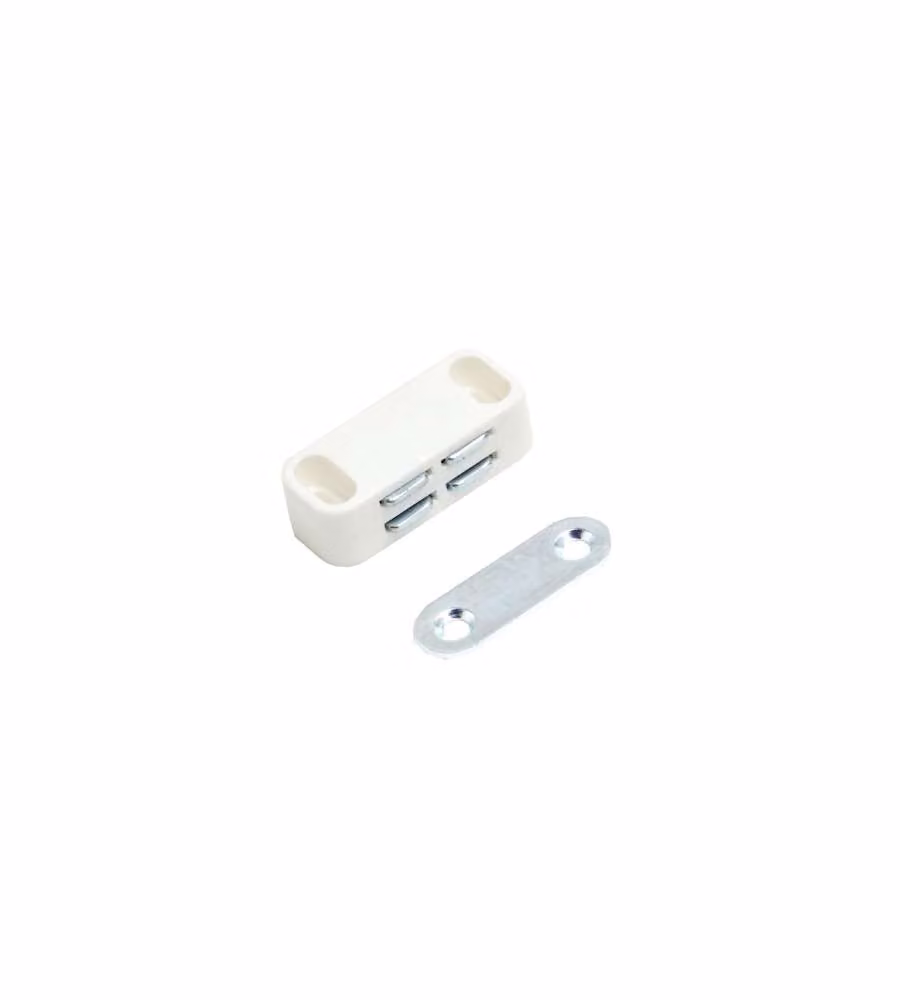 Chiusura Magnetica Fissa Alta Bianco