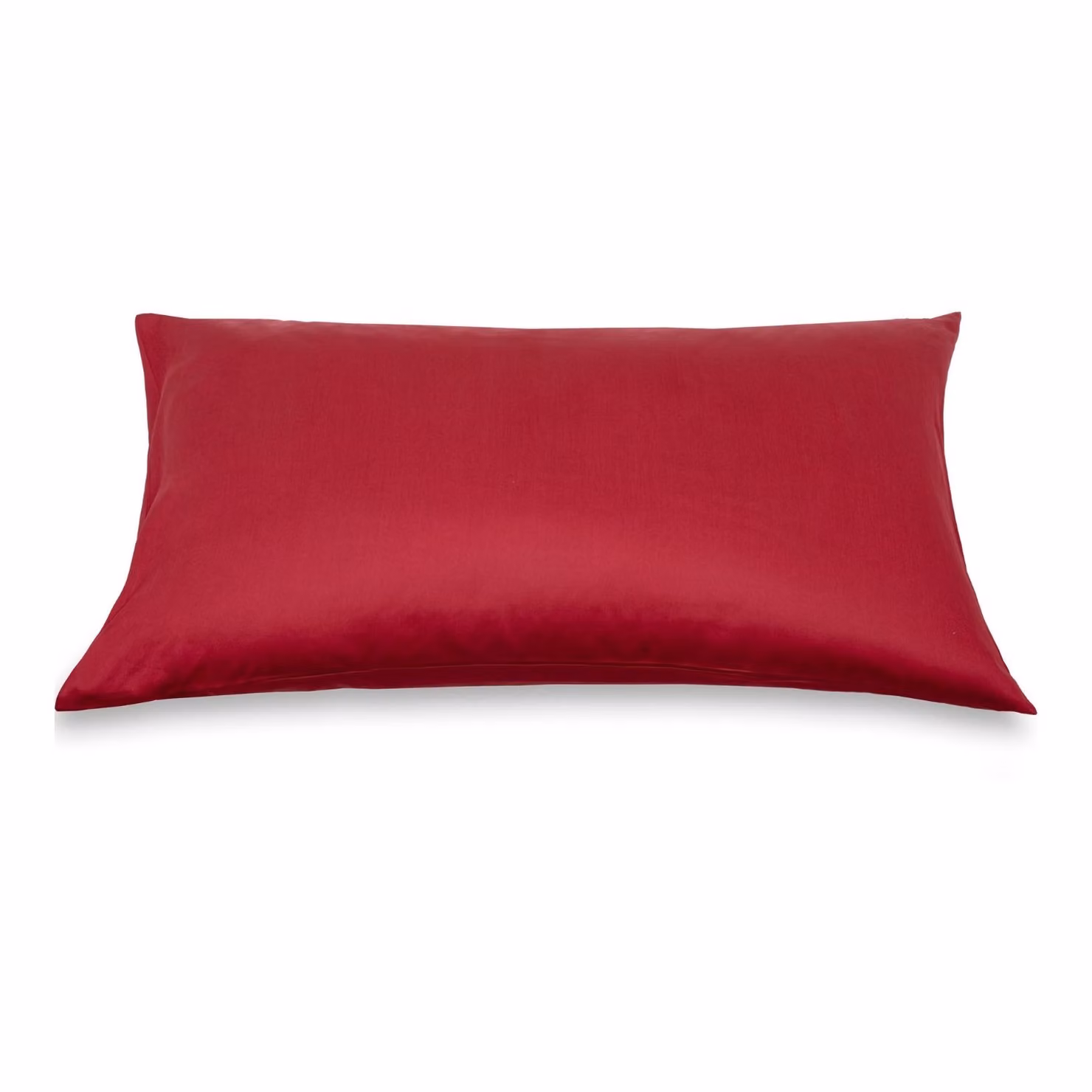 Federa copricuscino DaunenStep Oasi Deluxe in cotone pettinato rosso – 2