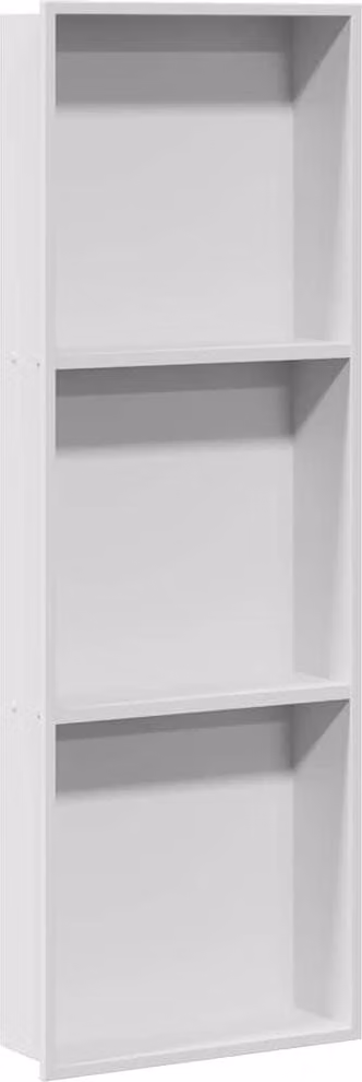 Nicchia per doccia Bianco 90 x 30 x 9,5 cm Acciaio inossidabile