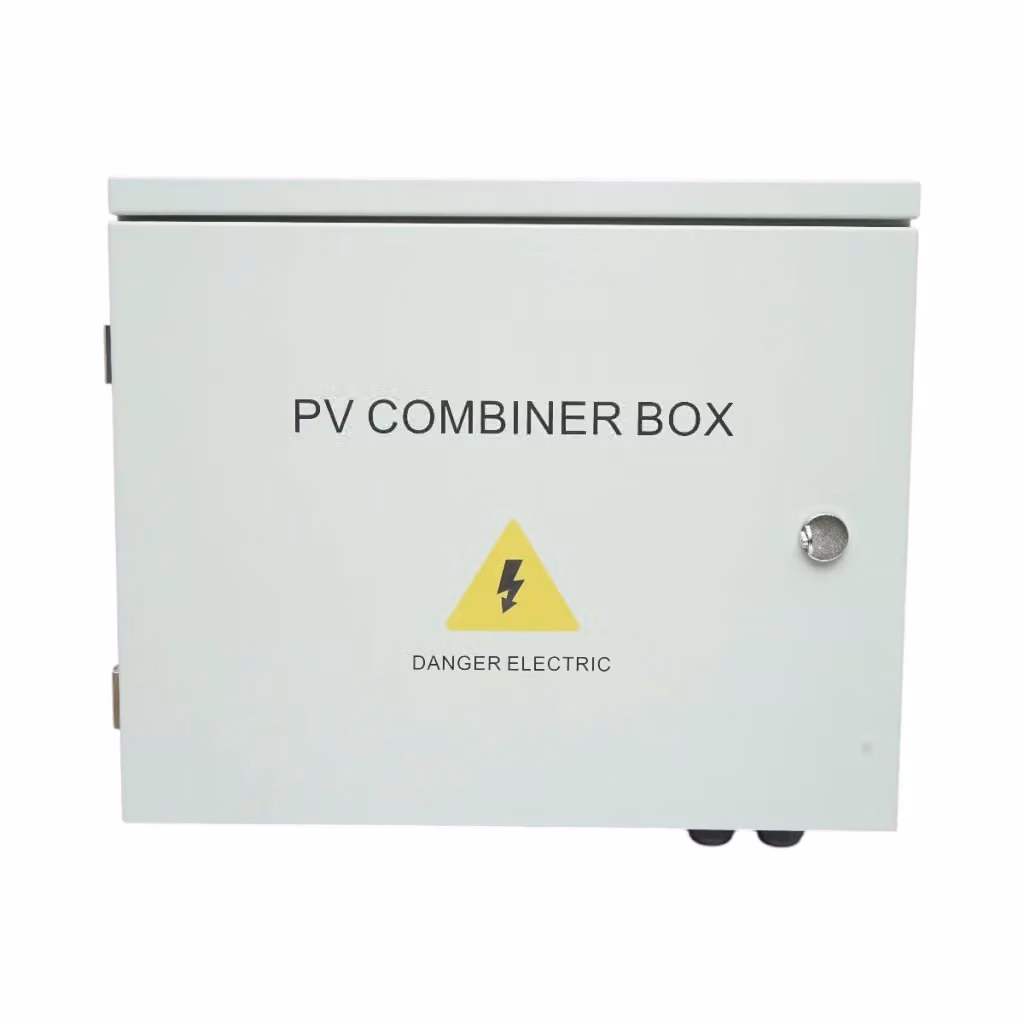 Quadro di protezione con fusibile Longroad per impianti fotovoltaici 20-30KW DC/AC con 6 stringhe, colore grigio, grado di protezione IP65 – 2