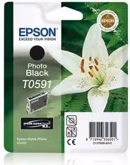 Cartuccia inchiostro Epson Serie Giglio Nero Ultra Chrome T0591 C13T05914010