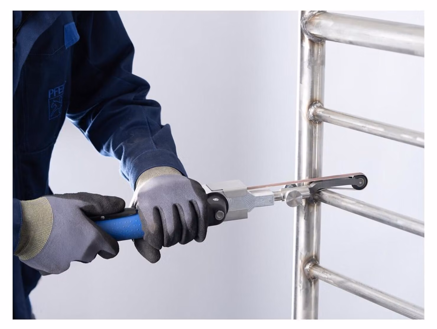 PFERD TOOLS Impugnatura per levigatrice a nastro RCK B 4/100 10.000-5.000 giri/min/380 Watt