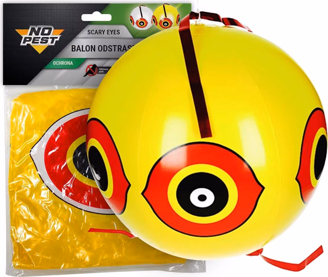 Dissuasore Per Uccelli - Palloncino Giallo No Pest