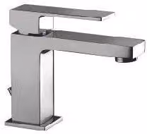Miscelatore lavabo monocomando Paffoni serie ELLE modello EL071KCR cromato con scarico clic clac
