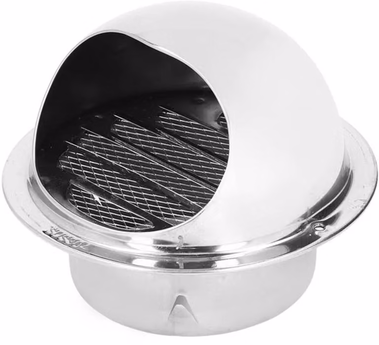 Griglia in acciaio inossidabile - Rete fine - Resistente agli agenti atmosferici - Ventilazione per pareti - Facile installazione