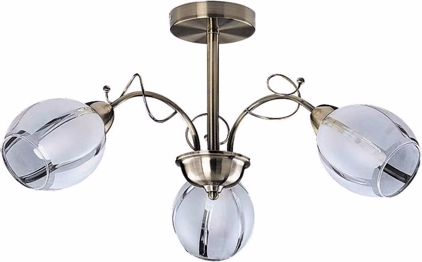 Rabalux Lampada da soffitto Joel color bronzo per 3 lampadine E27 2270