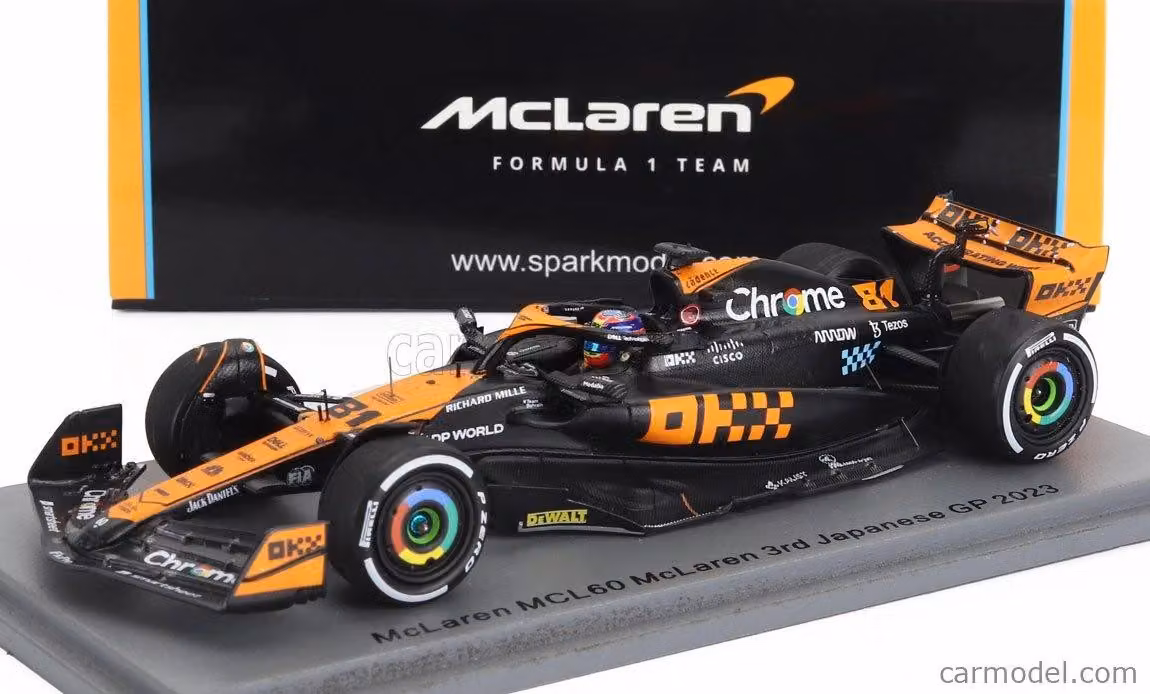 Spark, modello F1 McLaren Mcl60, numero 81, 3° classificato. Accessori per modellismo