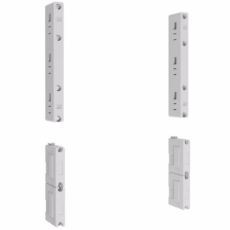 Modulo barra collettrice ABN profonda 1-2FB/3RE 60 mm per CU 12x5 - 30x10 mm, a 5 poli, EBM 70 mm MTS23705