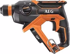 Tassellatore SDS-Plus AEG 18V Compatto a Batteria, Arancione