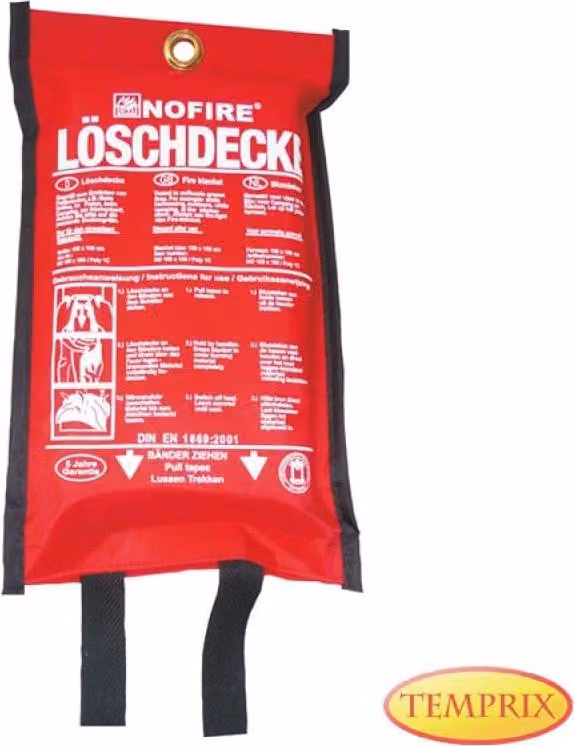Coperta antincendio 160 x 180 cm polybag | Coperta antincendio