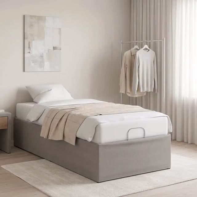 Telaio Letto Elettrico Regolabile Grigio Chiaro 42037316