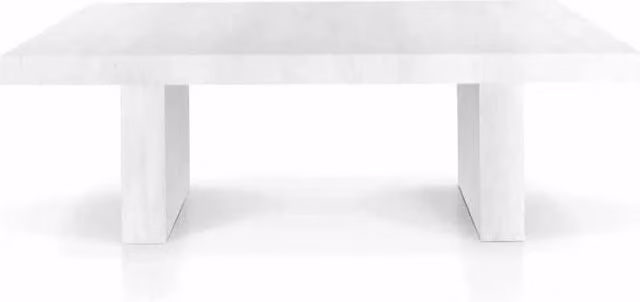 Tavolo rettangolare estensibile Mobili 2G in MDF nobilitato bianco opaco L: 160 cm, P: 90 cm, H: 76 cm (aperto 410 cm) – 3