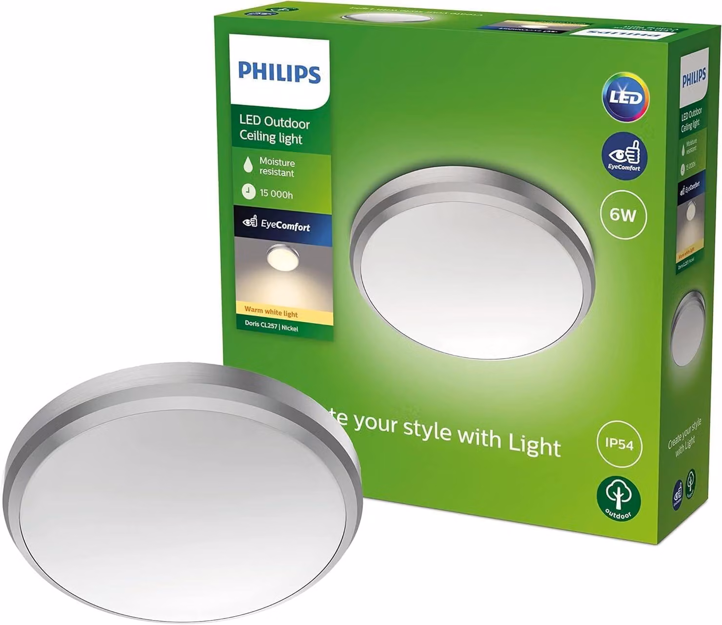 Illuminazione esterna Plafoniera a LED Phili