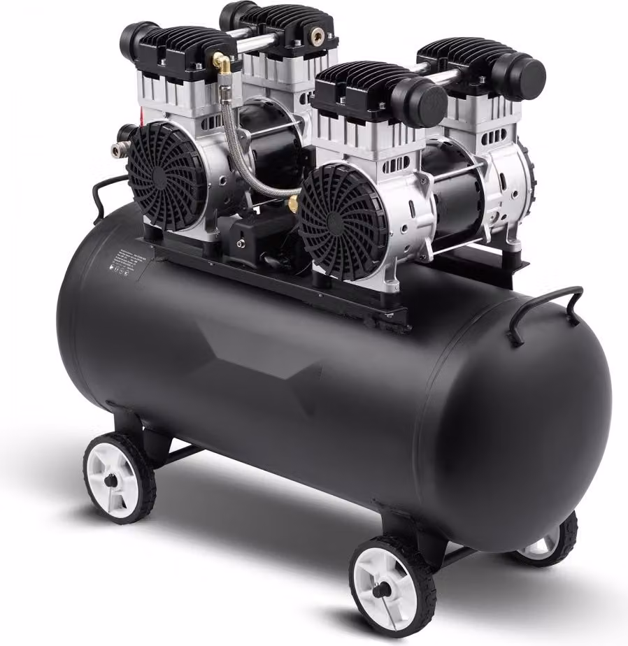 Compressore d'aria 75L - compressore whisper 125PSI - aria compressa 3kW - compressore silenzioso per applicazioni professionali