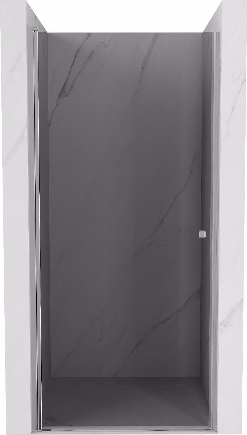 Mexen Pretoria porta doccia a battente 70 cm, grafite, cromo - 852-070-000-01-40