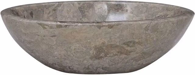 Lavandino-Lavabo-Lavello Grigio 53x40x15 cm in Marmo