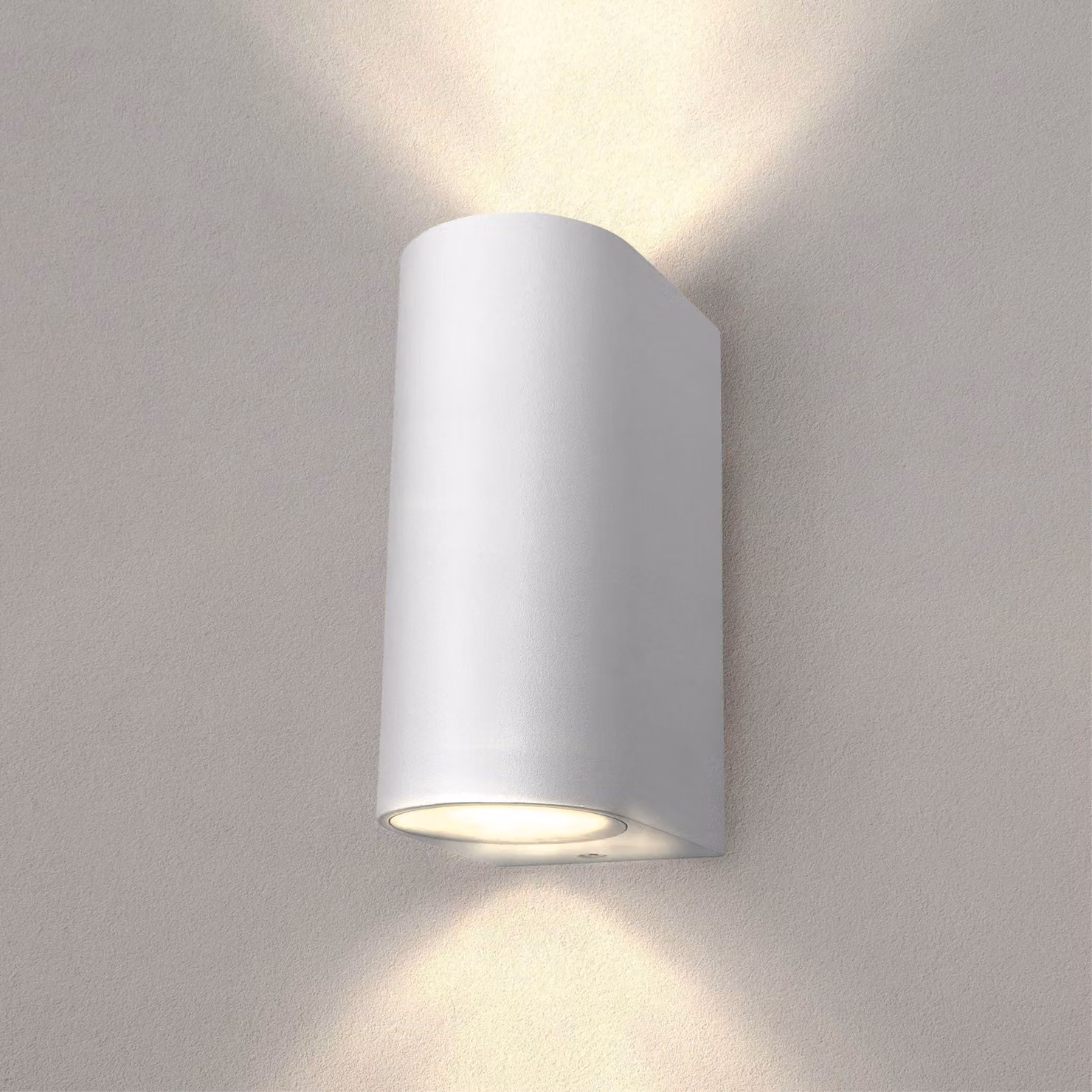 Lampada da parete Santa Barbara, colore bianco, attacco GU10, grado di protezione IP54, 35W