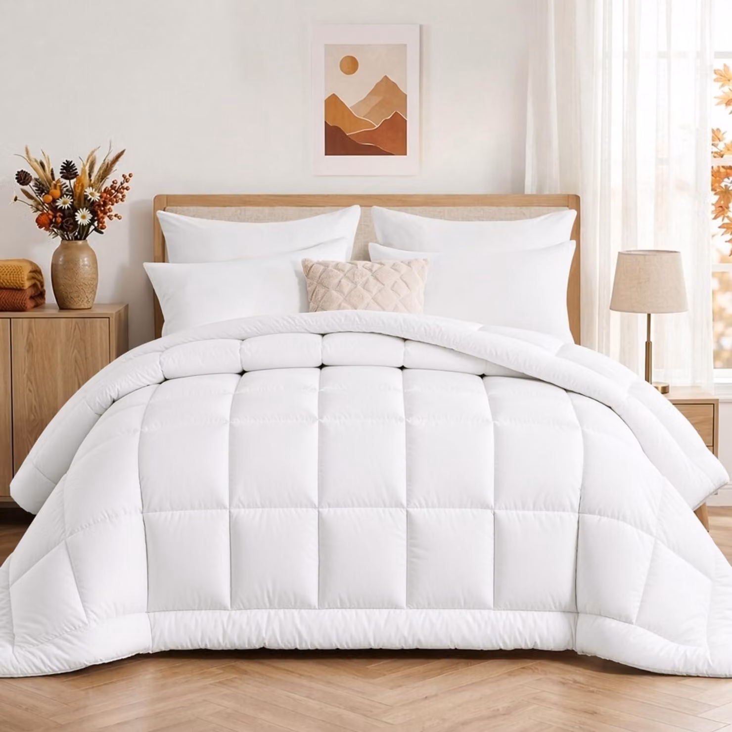 Coperta invernale, 240x260 cm, 450 g/m², in microfibra, calda coperta per il letto