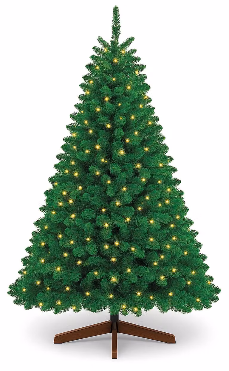 Albero di Natale a LED - Albero di Natale artificiale - Decorazioni natalizie - Albero per le feste - Decorazioni natalizie - Altezza: 180 cm - 800 rami