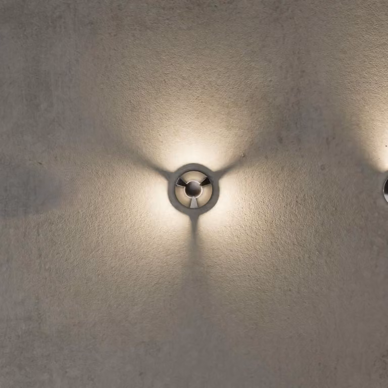 Beneito & Faure - Segnapasso led da esterno Nix 2W 3000K - Faretto da incasso a luce calda IP67 da parete o pavimento