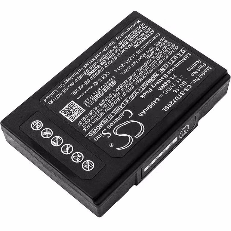 TECHTEK Batteria compatibile con [Sumitomo] TYPE-72, TYPE-82, TYPE-Q102 sostituisce BU-16