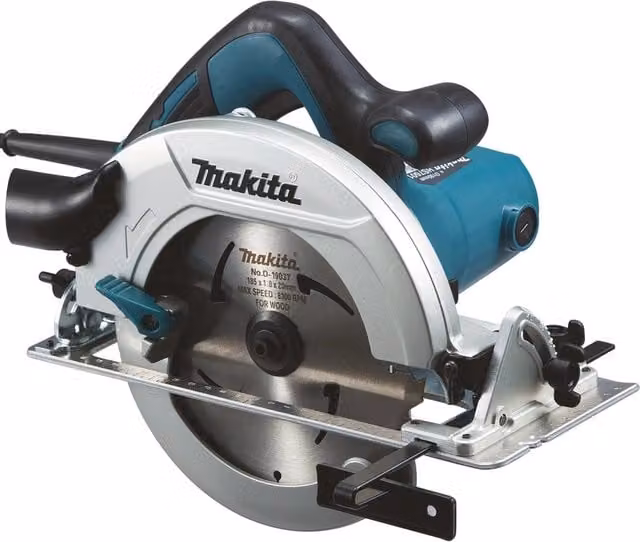 Sega circolare Makita HS7601 blu con diametro 190 mm e potenza 1200 W – 1