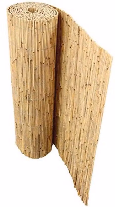 Tappeto da balcone in fibra naturale, premium, 90 cm x 600 cm, ideale per proteggere dal vento e garantire privacy