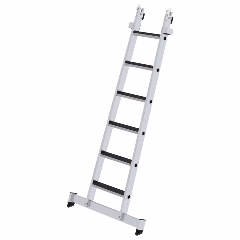 Scala per la pulizia dei vetri a gradini sezione inferiore nivello traverse& clip-step R13 6 gradini